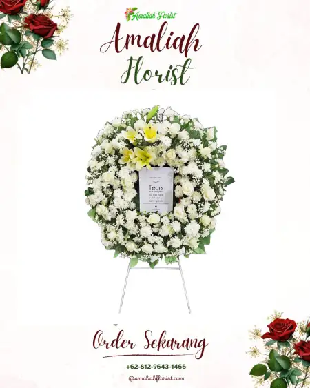 Krans Bunga Duka Cinangsi